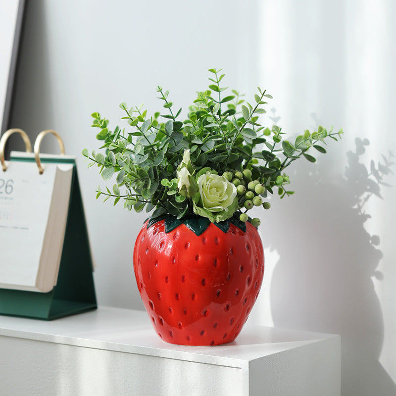 Vases fraises