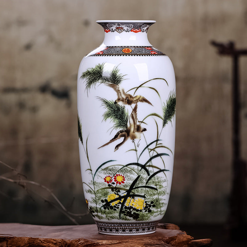 VASE CHINOIS PORCELAINE - SHANLIANG