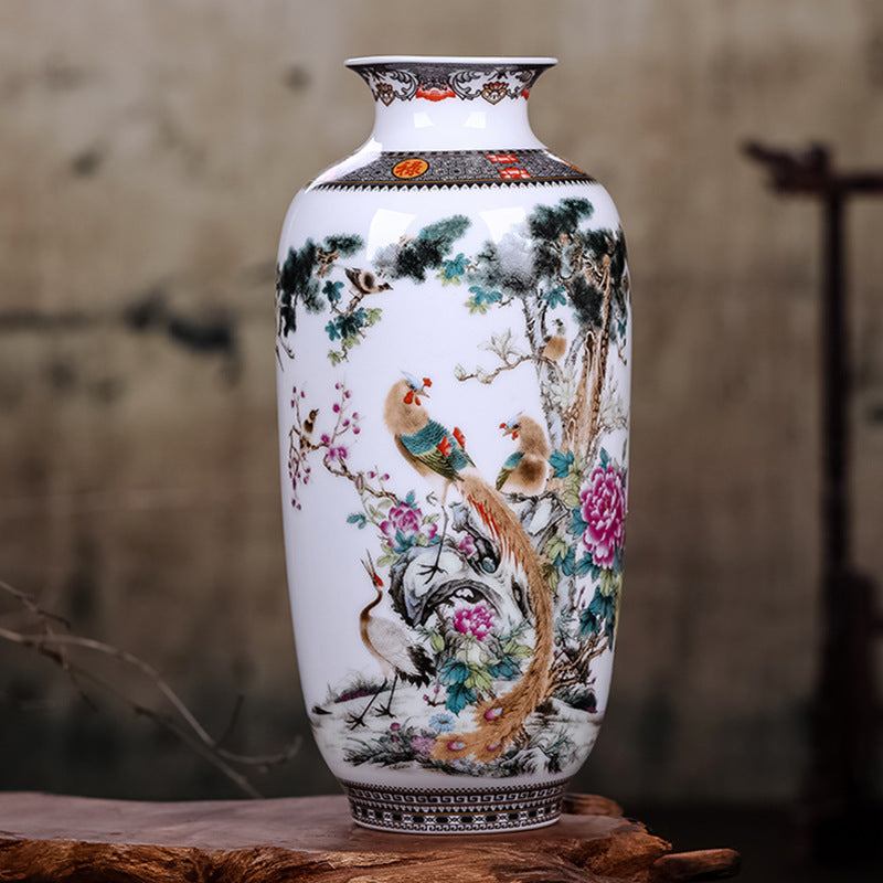 VASE CHINOIS PORCELAINE - SHANLIANG