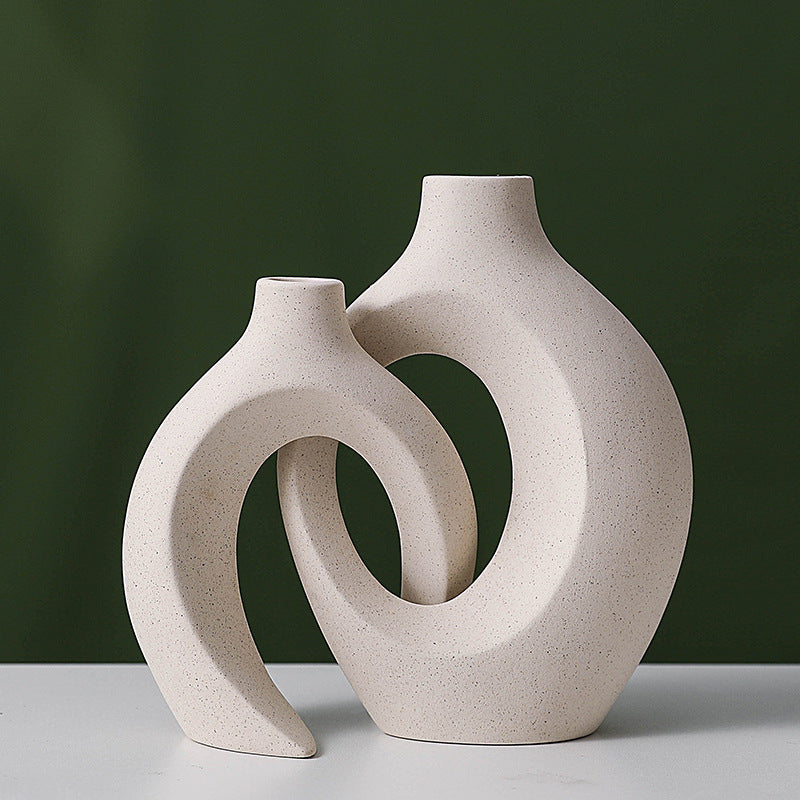 Vase moderne blanc