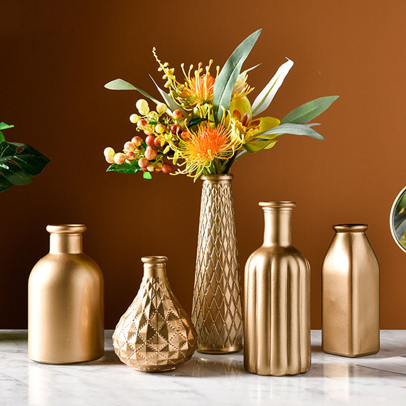 LOT DE VASES EN VERRE - MINOS