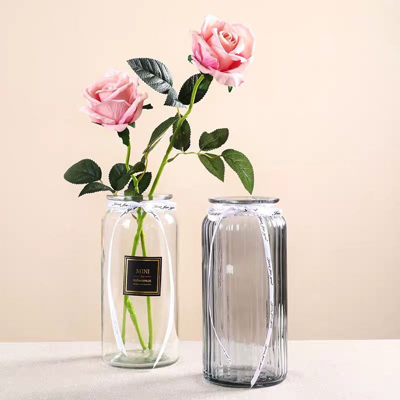 Vase en verre déco