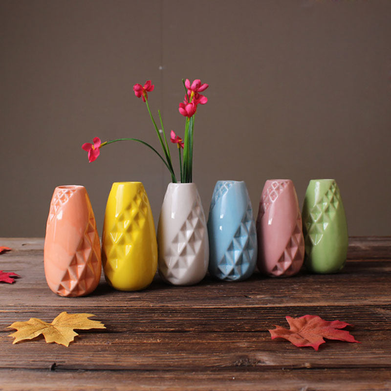 Set de petits vases céramiques