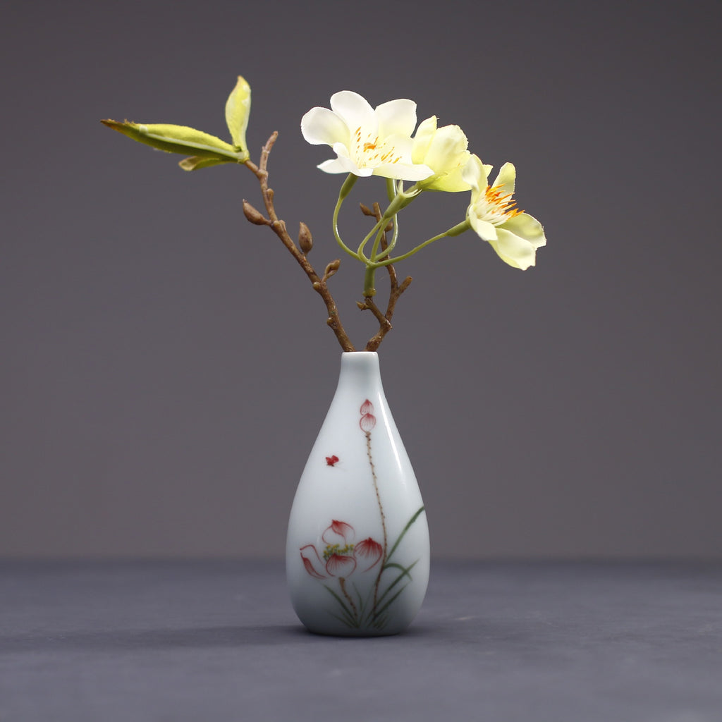 VASE CHINOIS PORCELAINE - CIQI