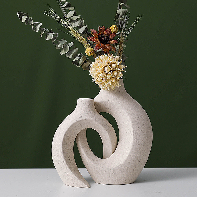 Vase moderne blanc
