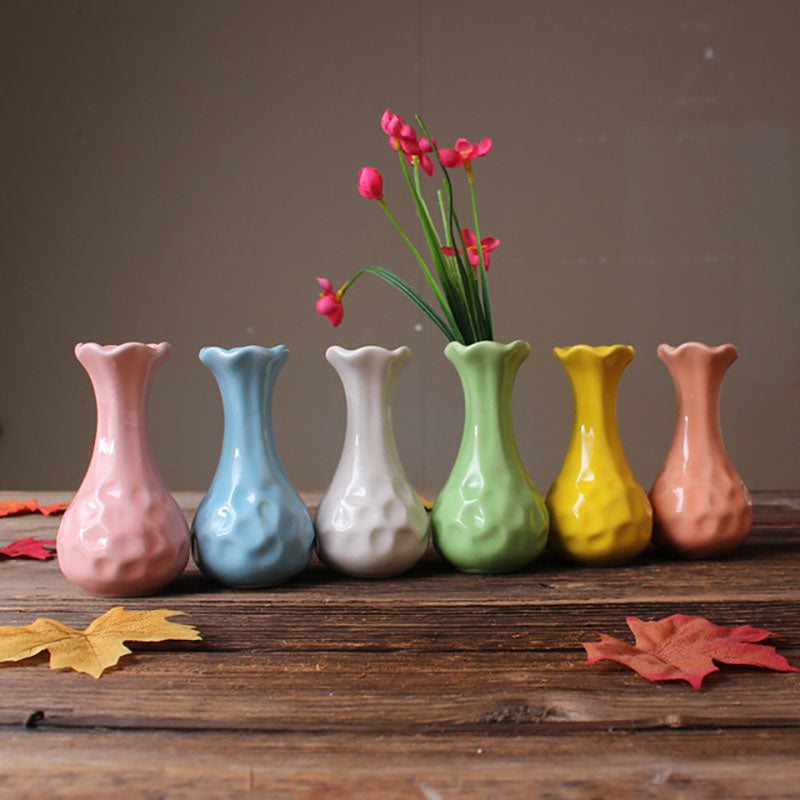 Set de petits vases céramiques