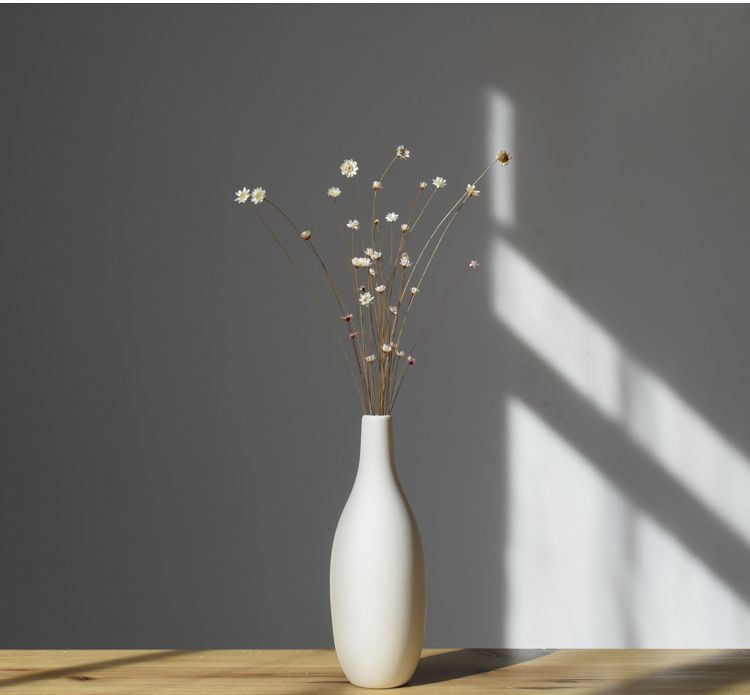 VASE BLANC DESIGN - CIRÉE