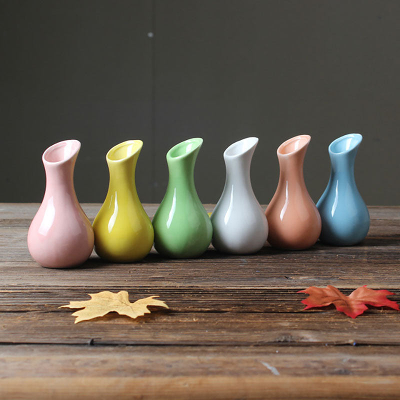 Set de petits vases céramiques