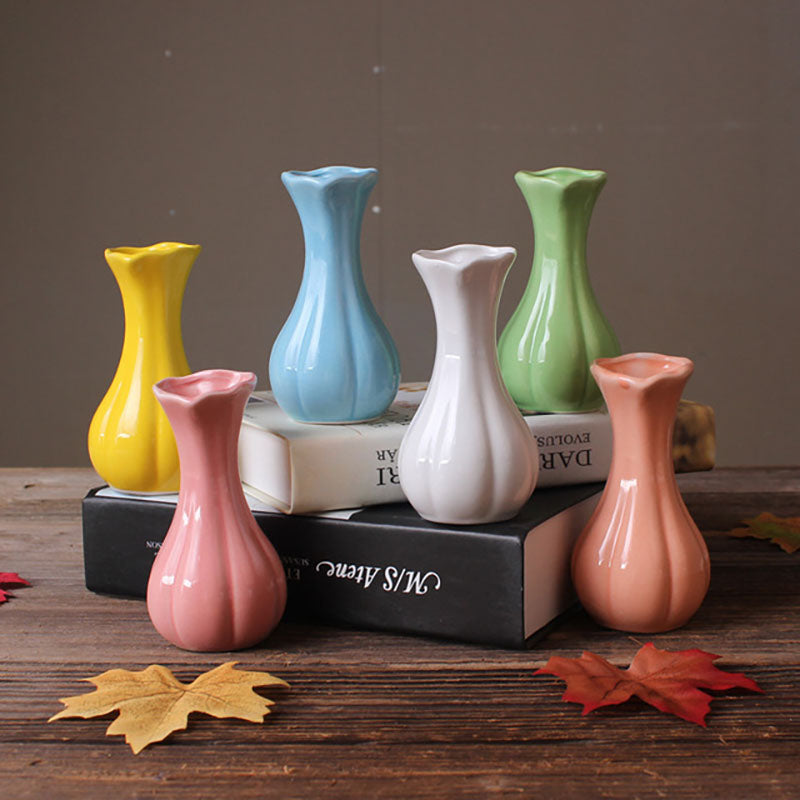 Set de petits vases céramiques