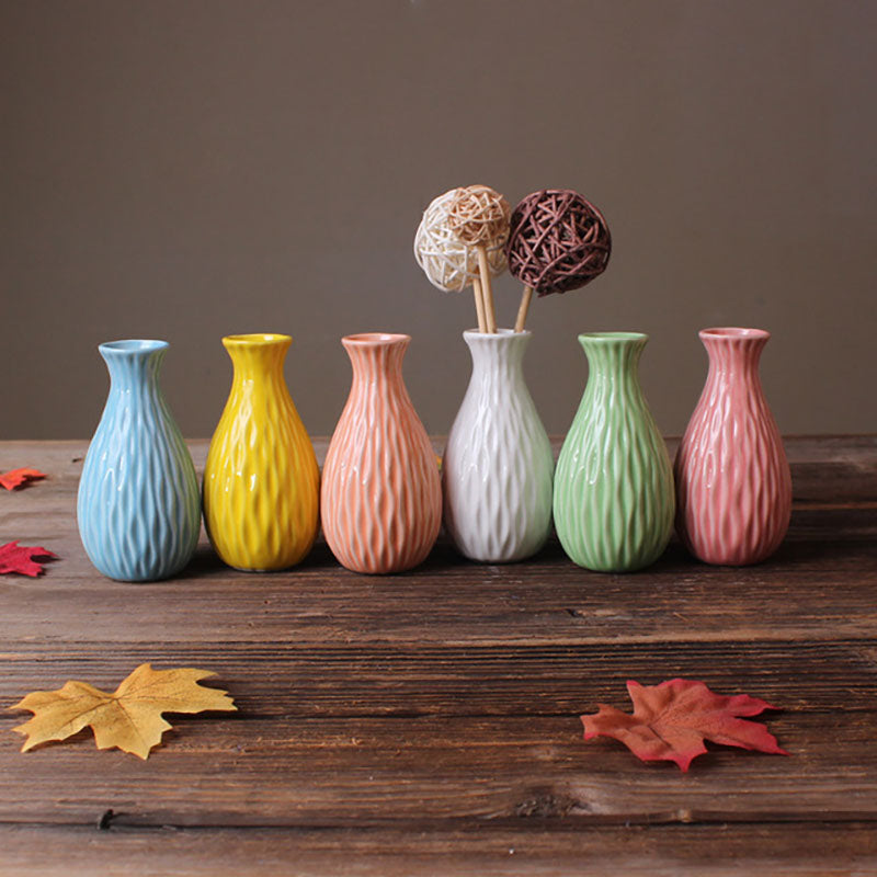 Set de petits vases céramiques