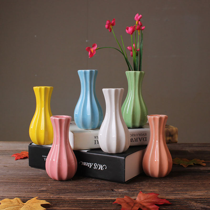 Set de petits vases céramiques