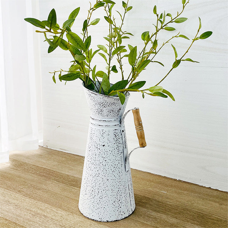 VASE BLANC VINTAGE - HORTUS